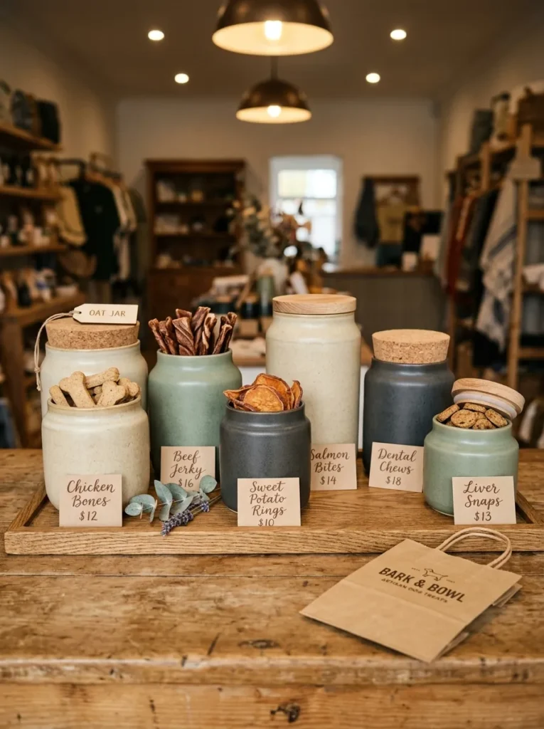 Trendy Dog Shop Design
