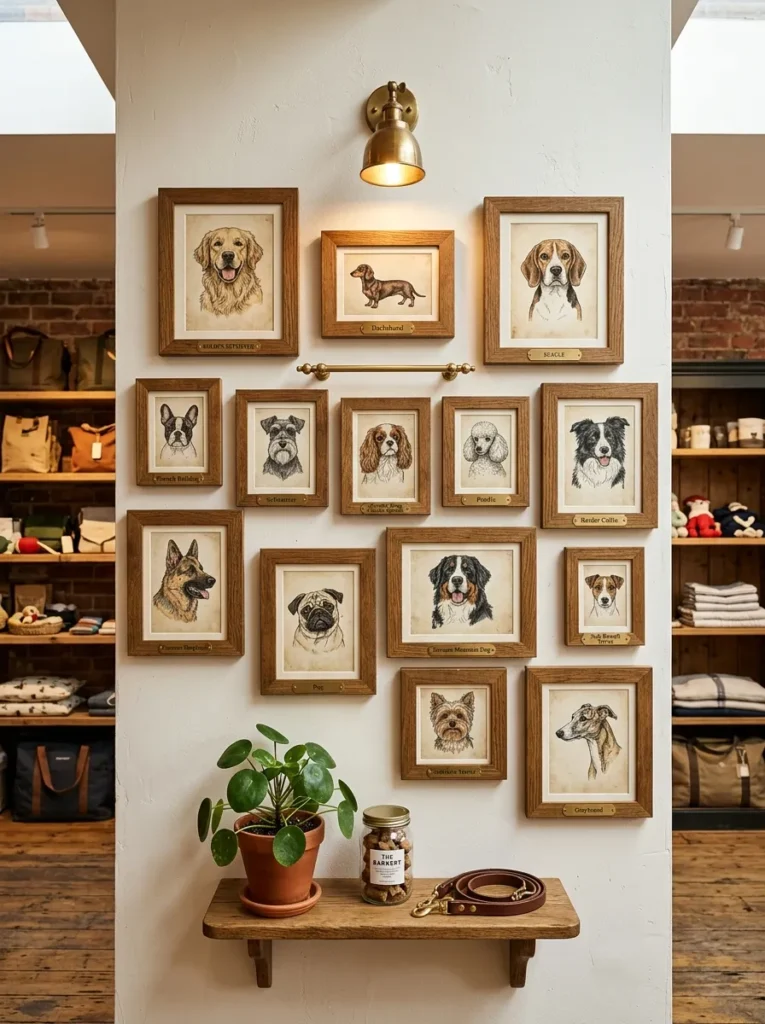 Trendy Dog Shop Design