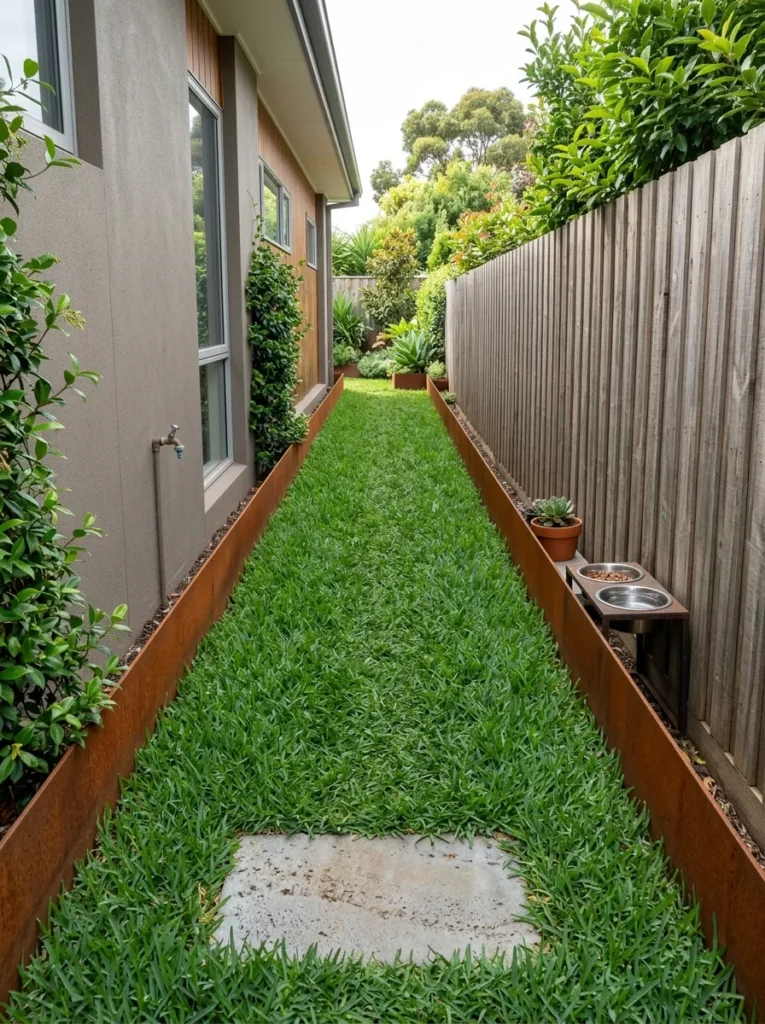 Small Side Yard Dog Run