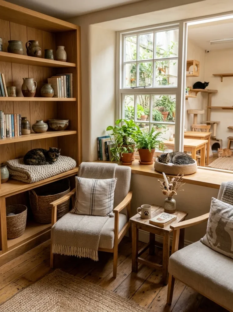 Cat Café Aesthetic