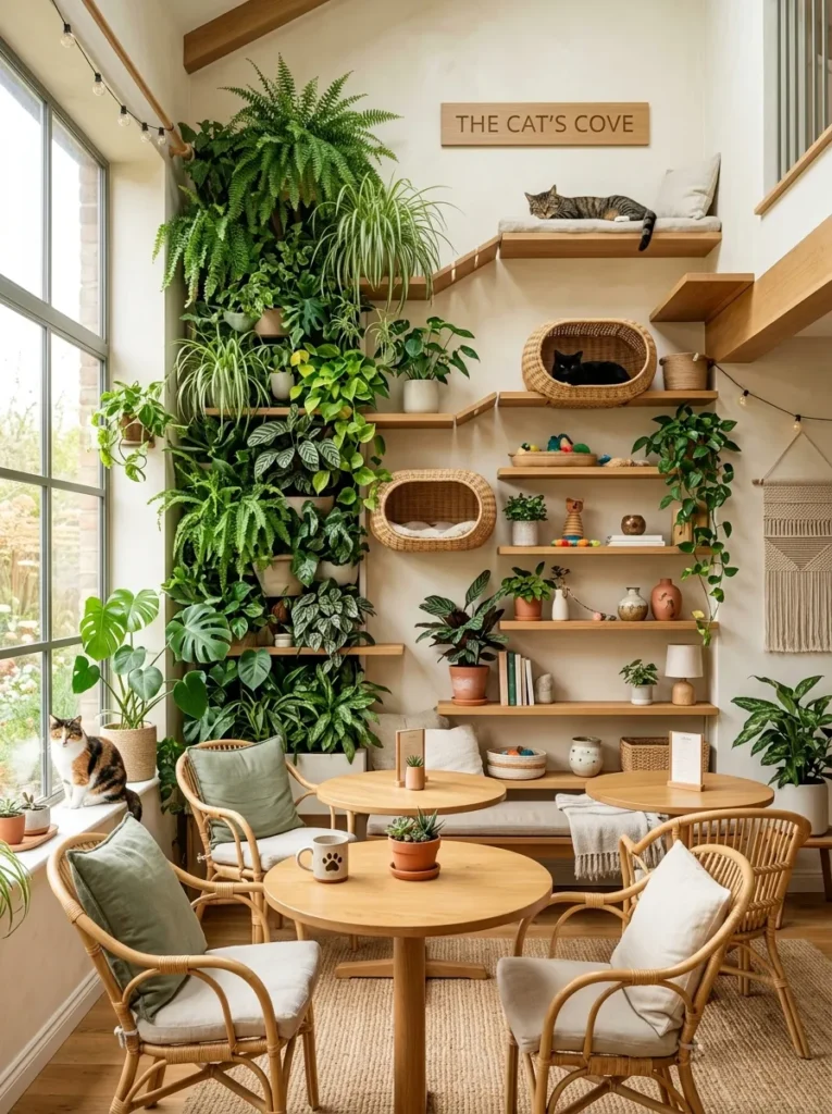 Cat Café Aesthetic