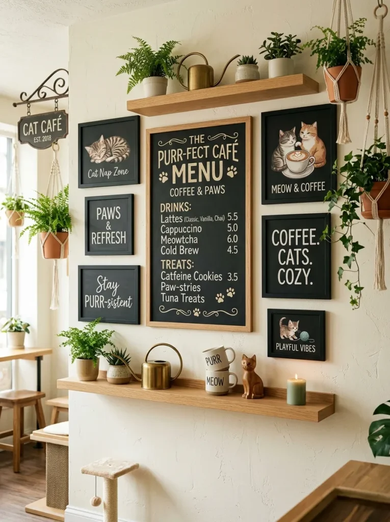 Cat Café Aesthetic