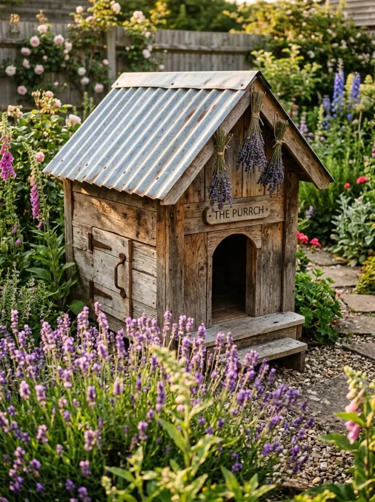 Wooden Cat House Designs