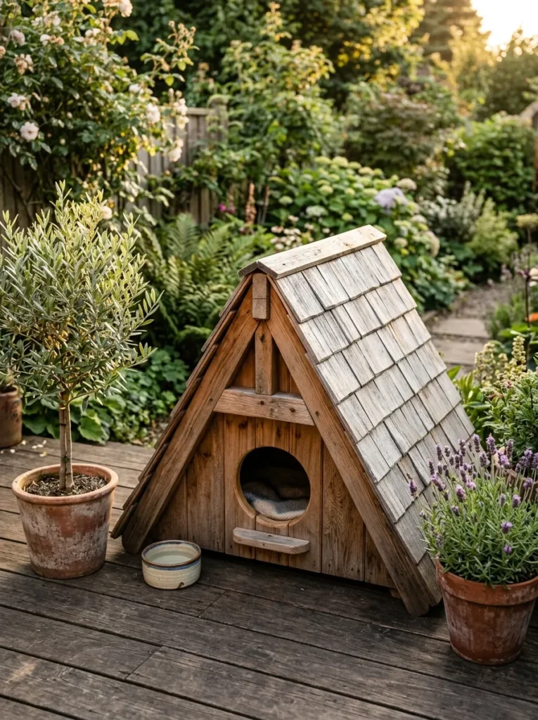 Wooden Cat House Designs