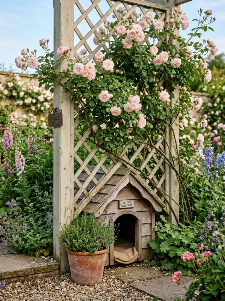 Wooden Cat House Designs