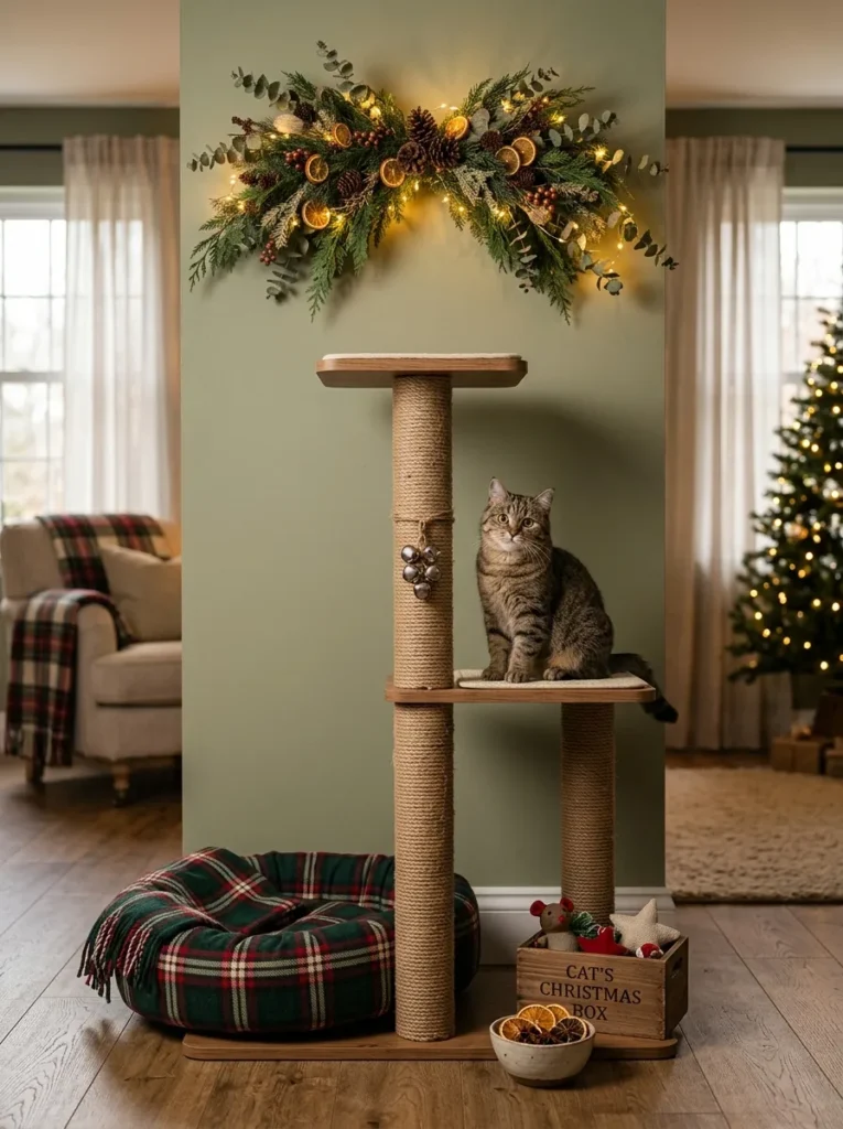 Christmas Cat Room