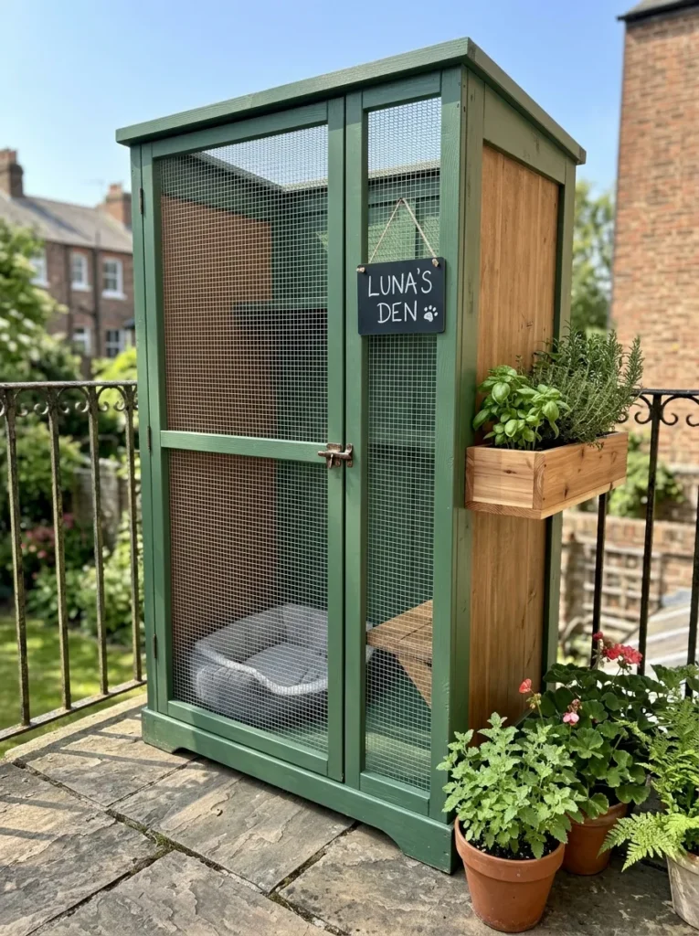 Outdoor Cat Enclosure Ideas