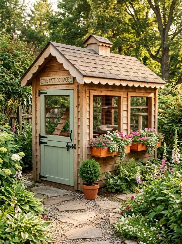 Outdoor Cat Enclosure Ideas