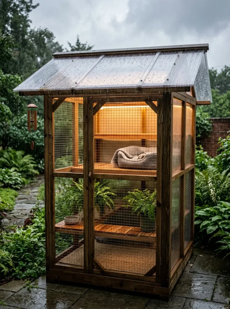 Outdoor Cat Enclosure Ideas