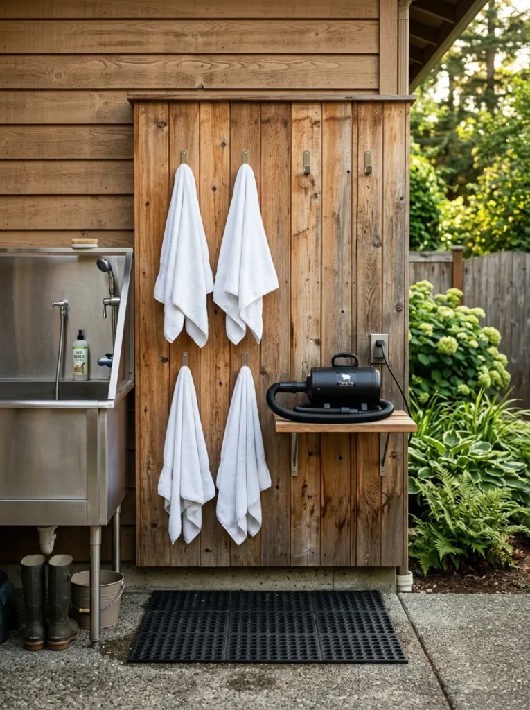 Outdoor Pet Spa Ideas