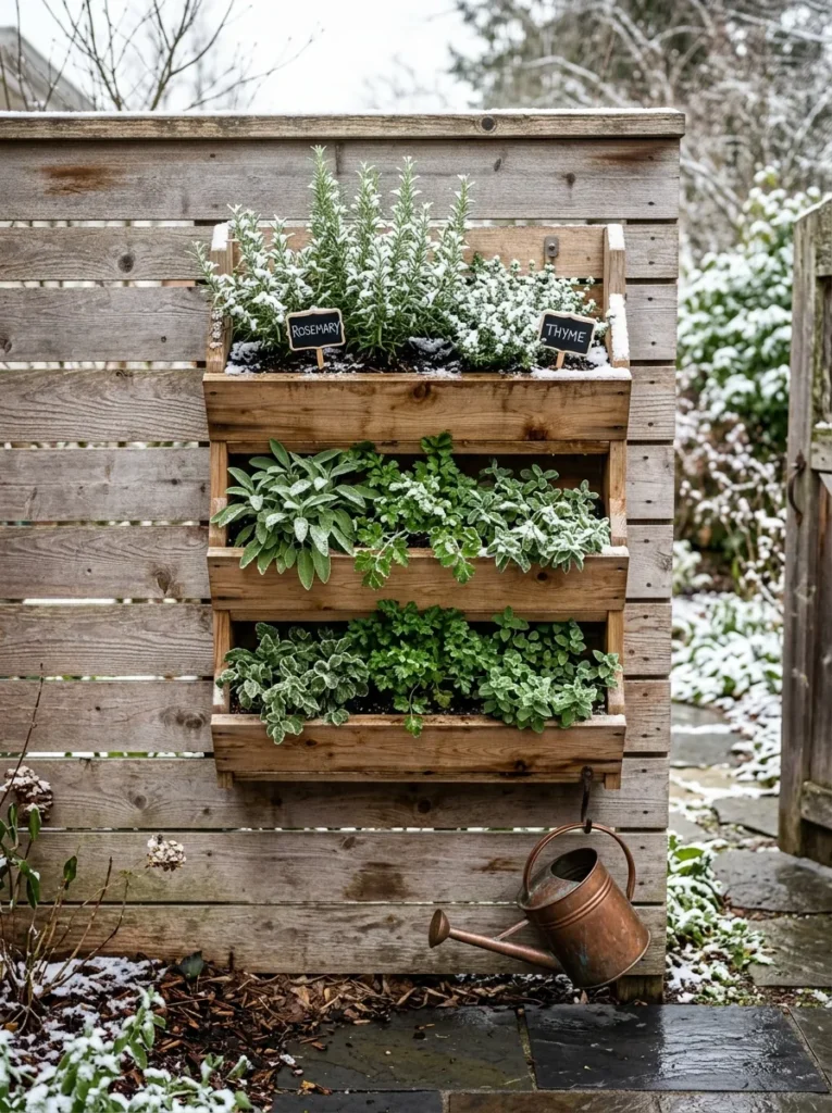 Winter Dog Garden