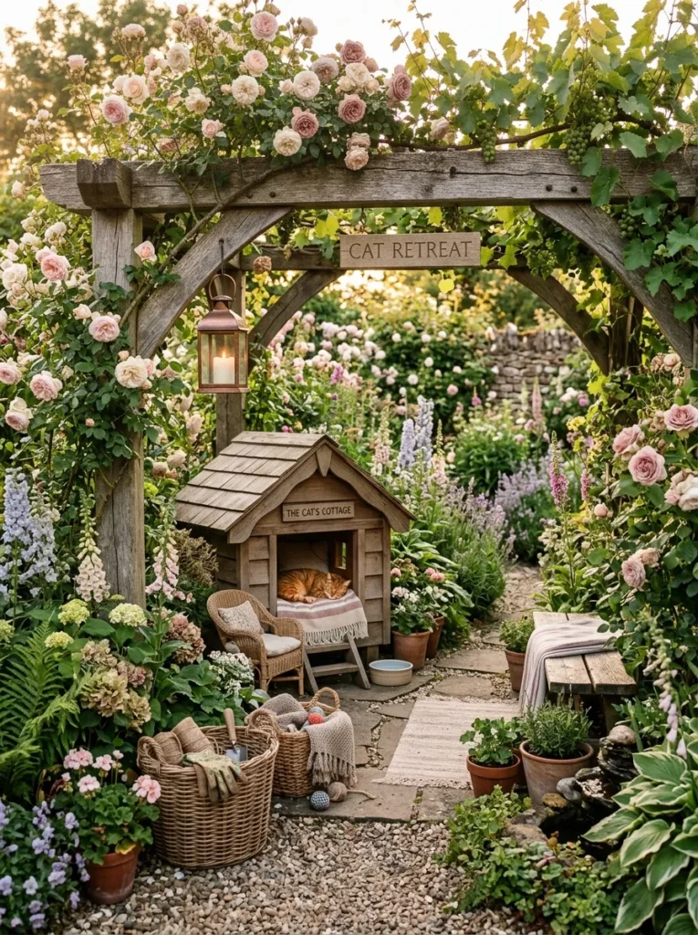 Garden Cat Retreat