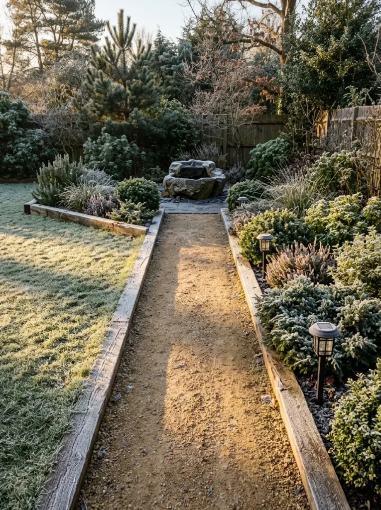 Winter Dog Garden