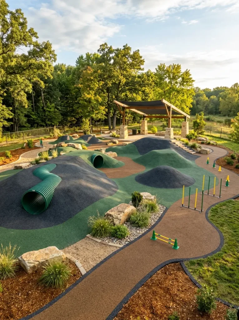 Creative Dog Play Area