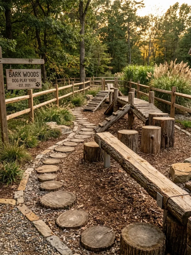 Creative Dog Play Area