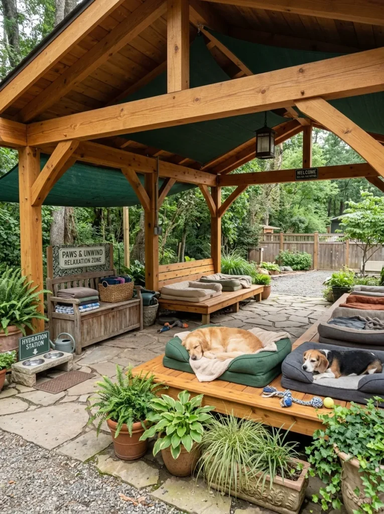 Creative Dog Play Area