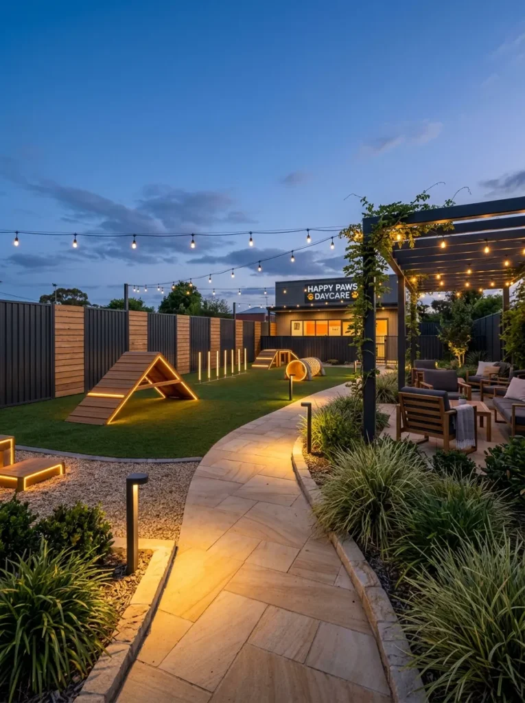 Creative Dog Play Area