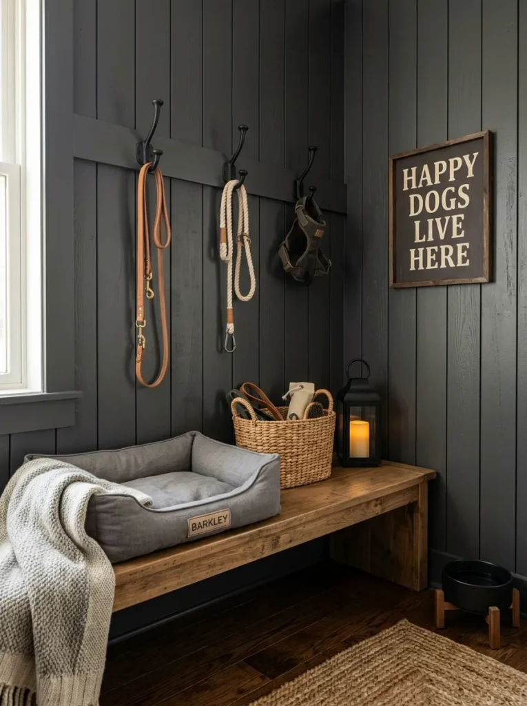 Entryway Dog Nook