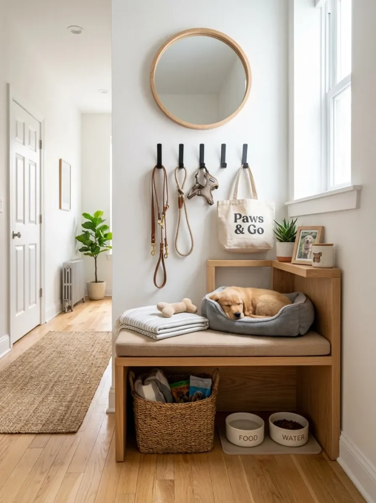 Entryway Dog Nook