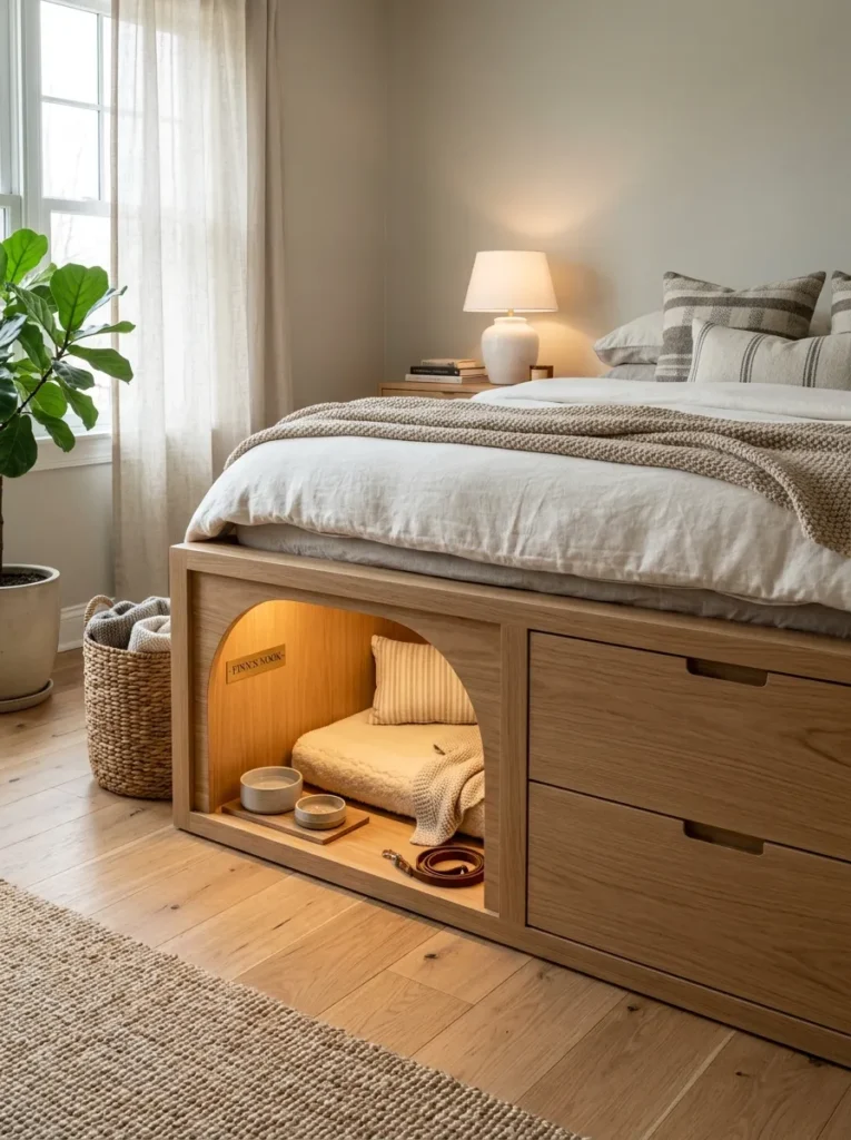 Underbed Dog Nook