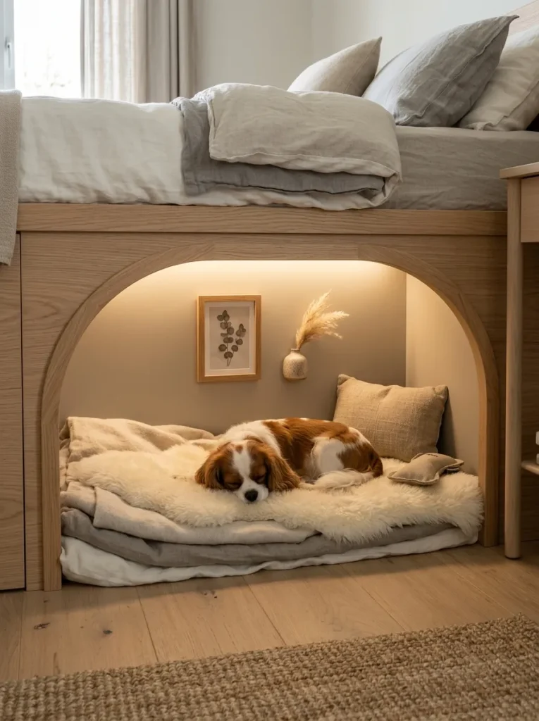 Underbed Dog Nook