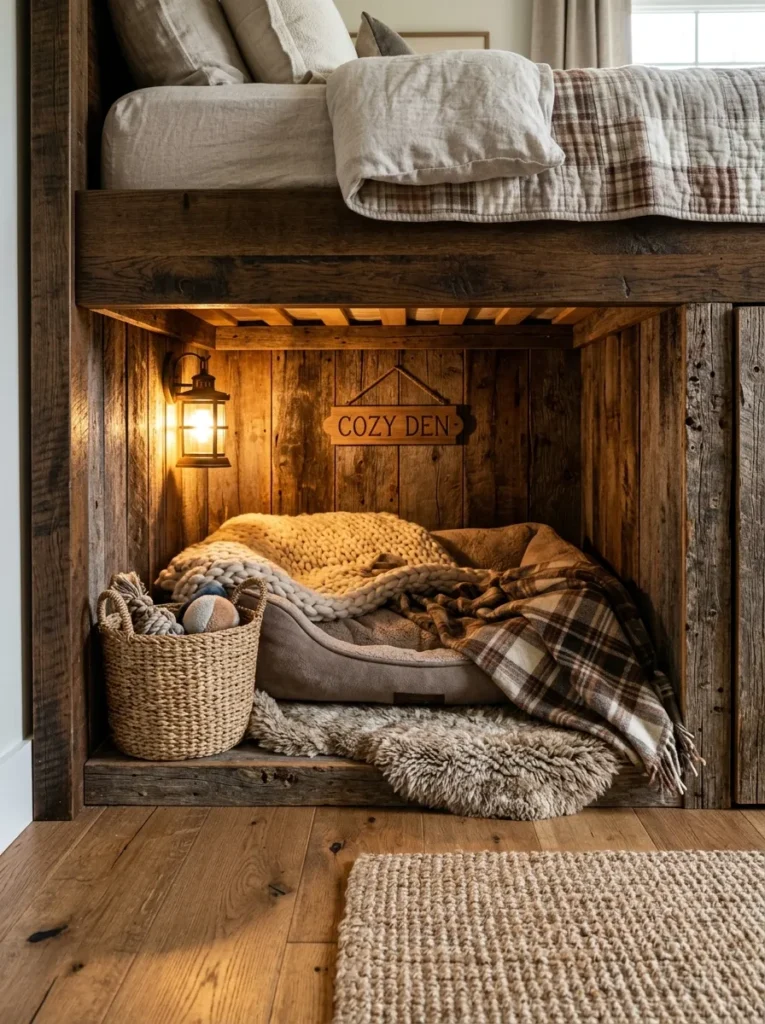 Underbed Dog Nook