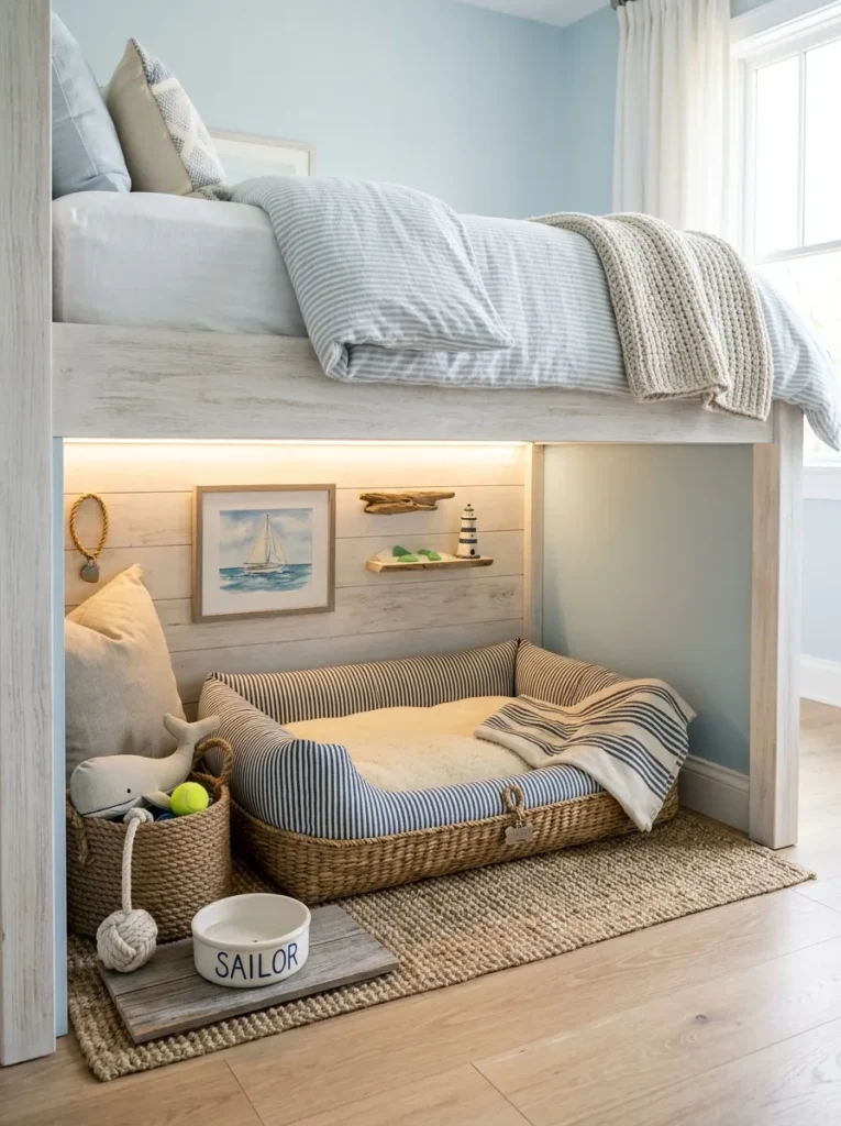 Underbed Dog Nook
