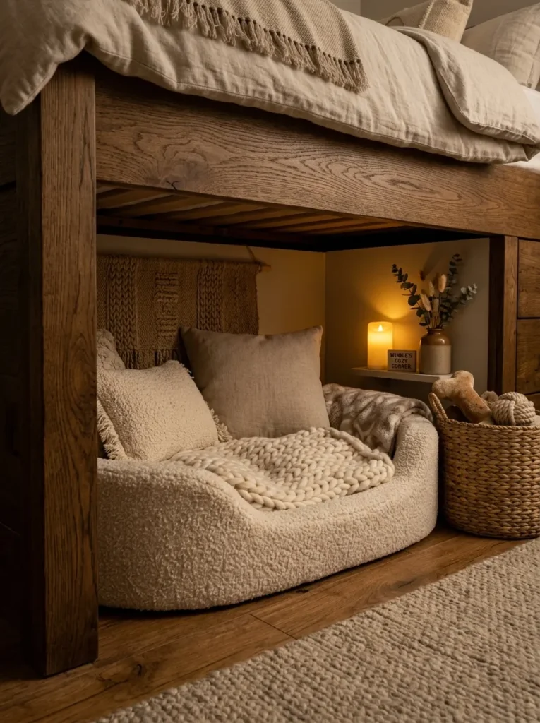 Underbed Dog Nook