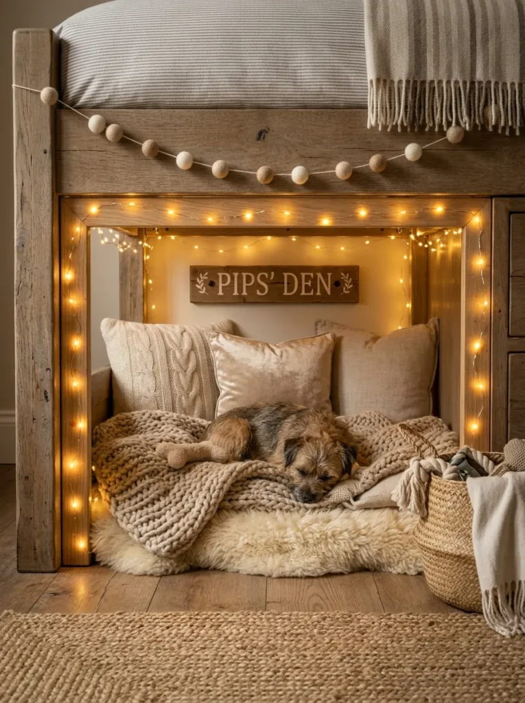 Underbed Dog Nook