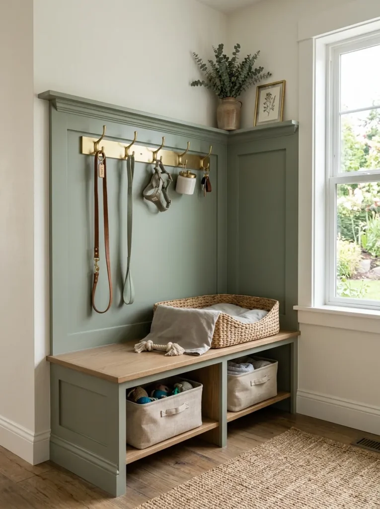 Entryway Dog Nook