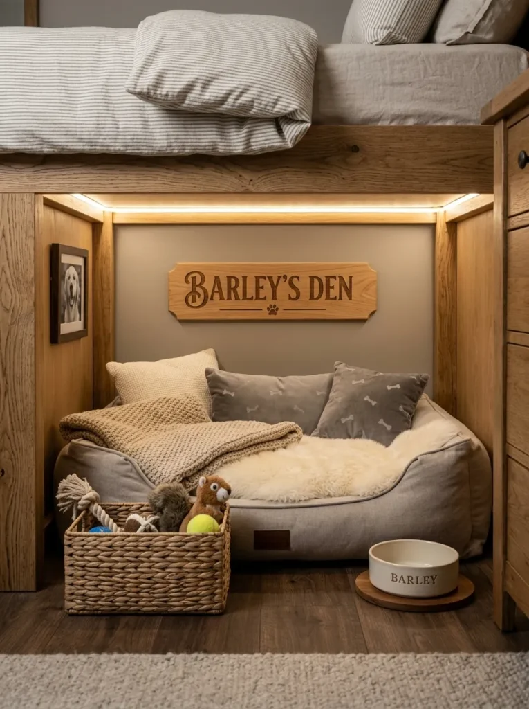 Underbed Dog Nook