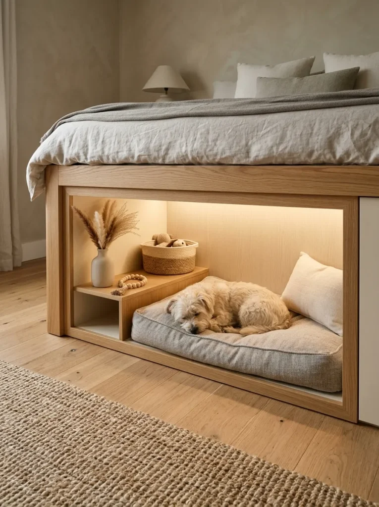 Underbed Dog Nook