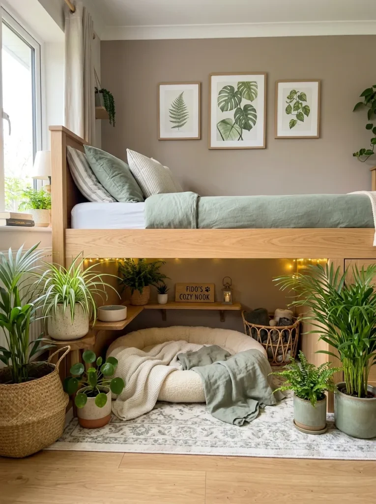 Underbed Dog Nook