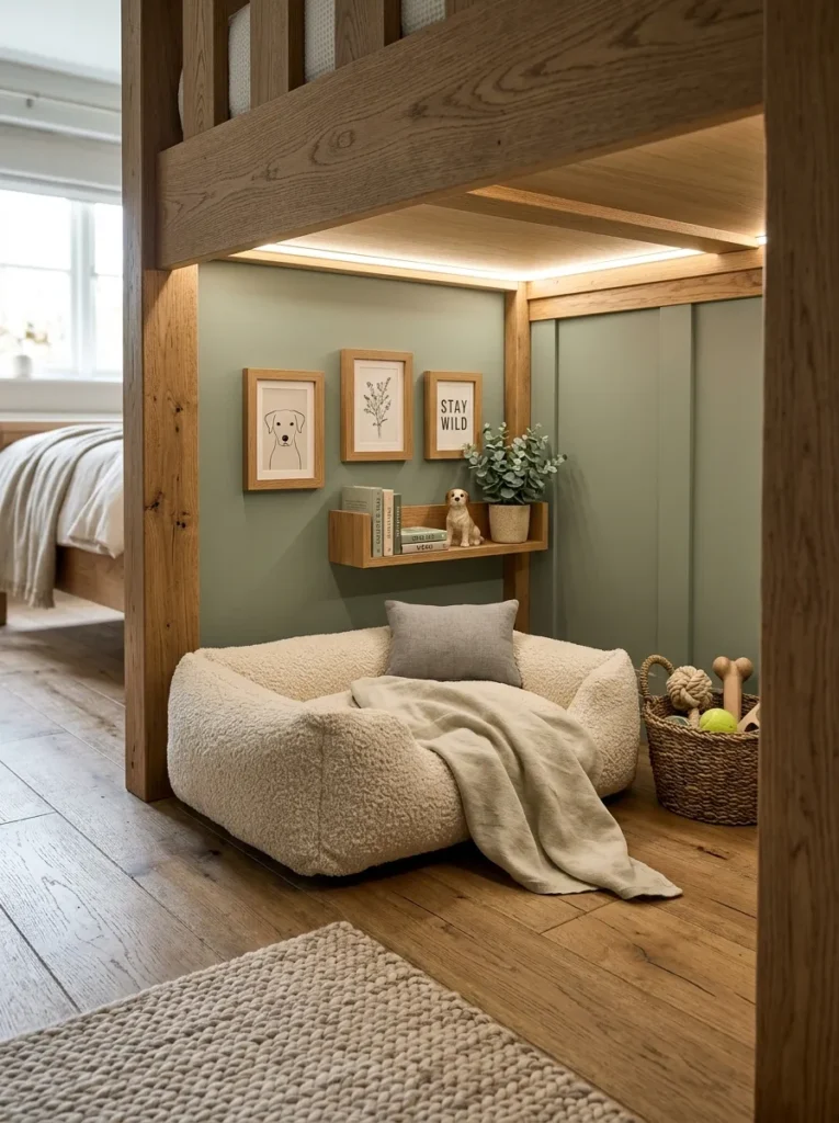 Underbed Dog Nook