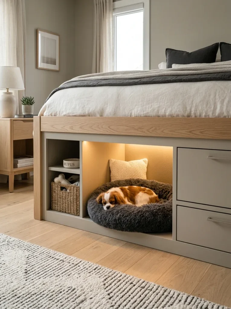 Underbed Dog Nook