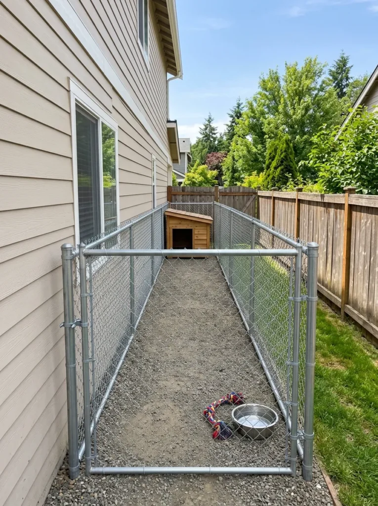 Cheap Dog Run Ideas