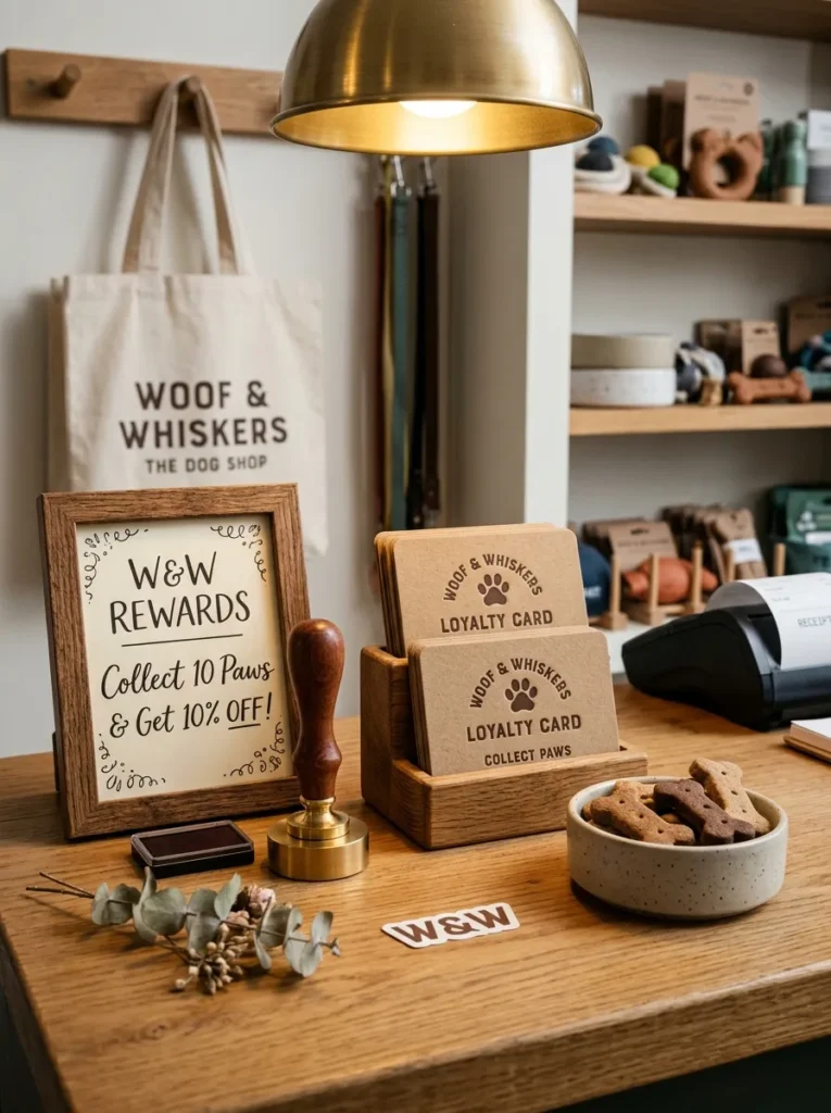 Trendy Dog Shop Design