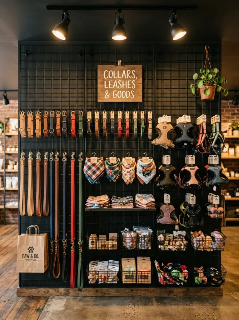 Trendy Dog Shop Design