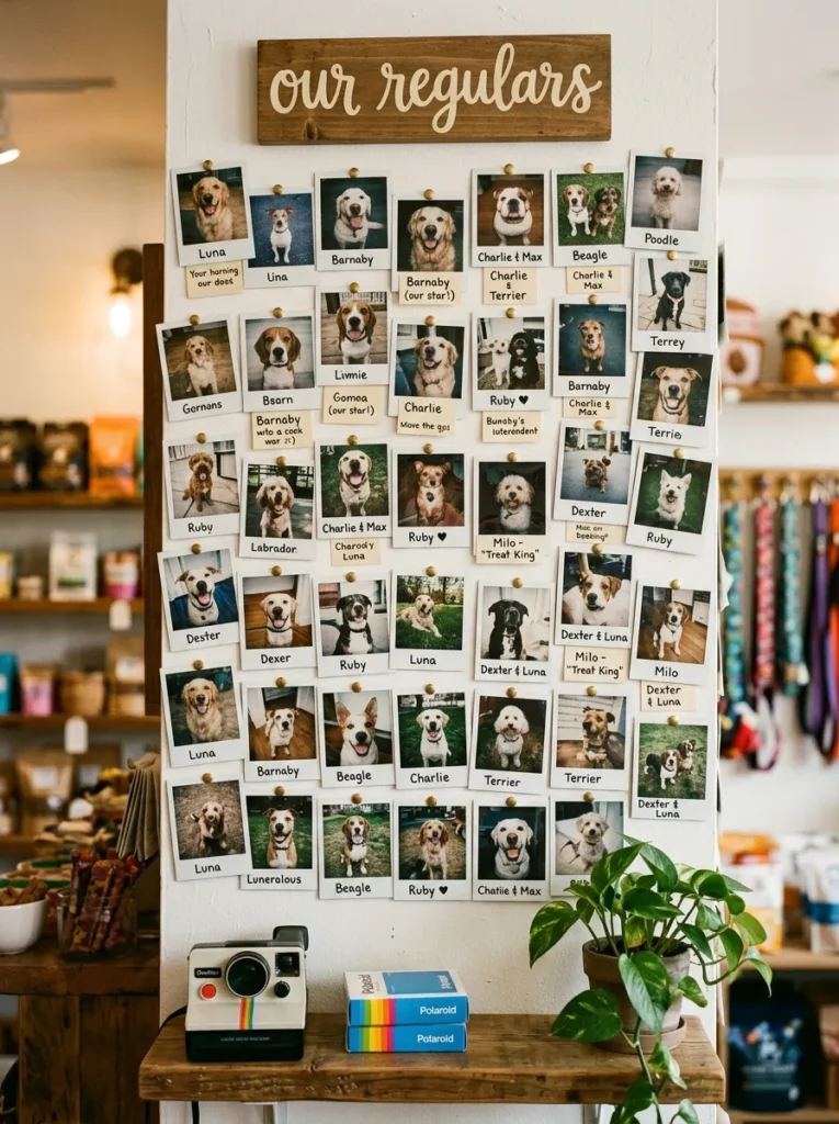 Trendy Dog Shop Design