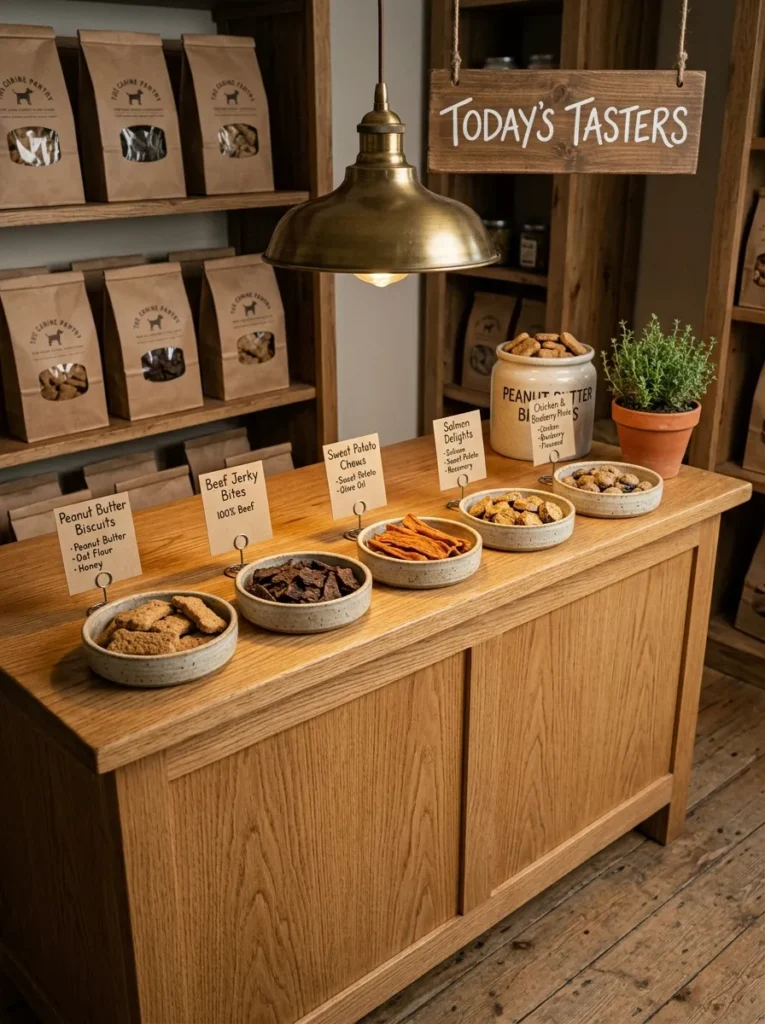Trendy Dog Shop Design