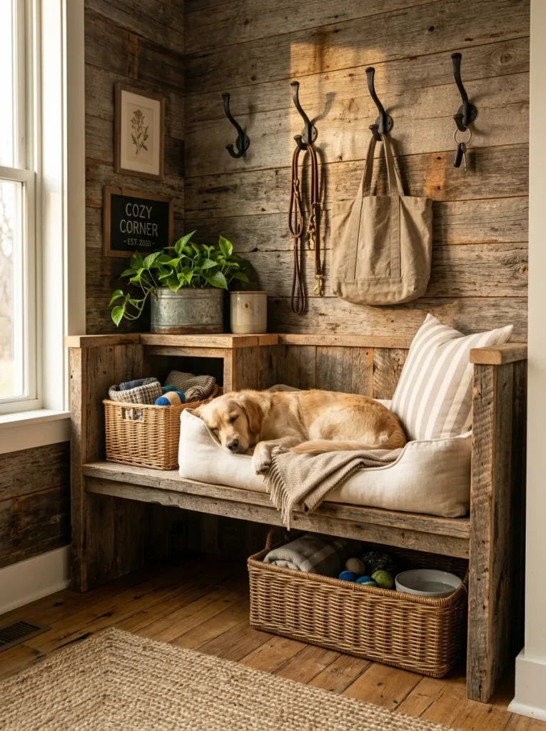 Entryway Dog Nook