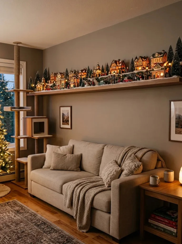 Christmas Cat Room