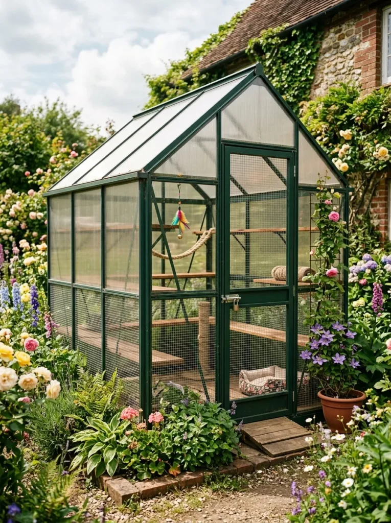 Outdoor Cat Enclosure Ideas