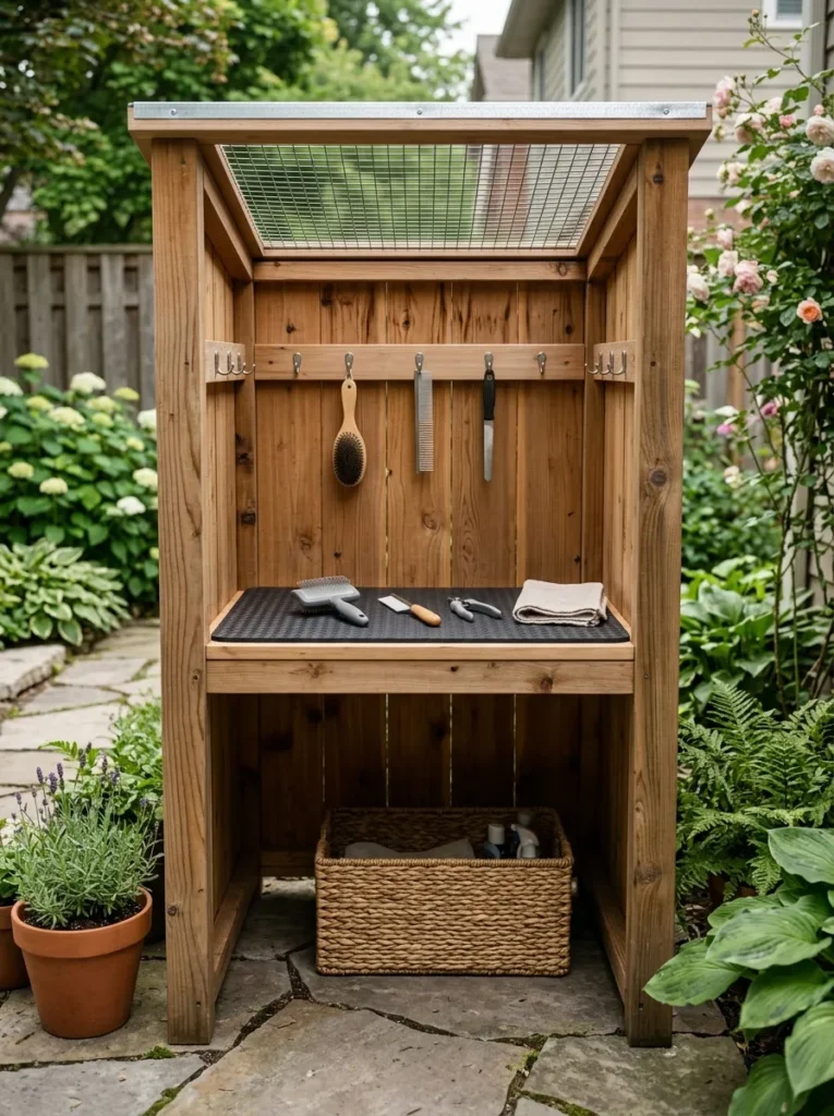Outdoor Pet Spa Ideas