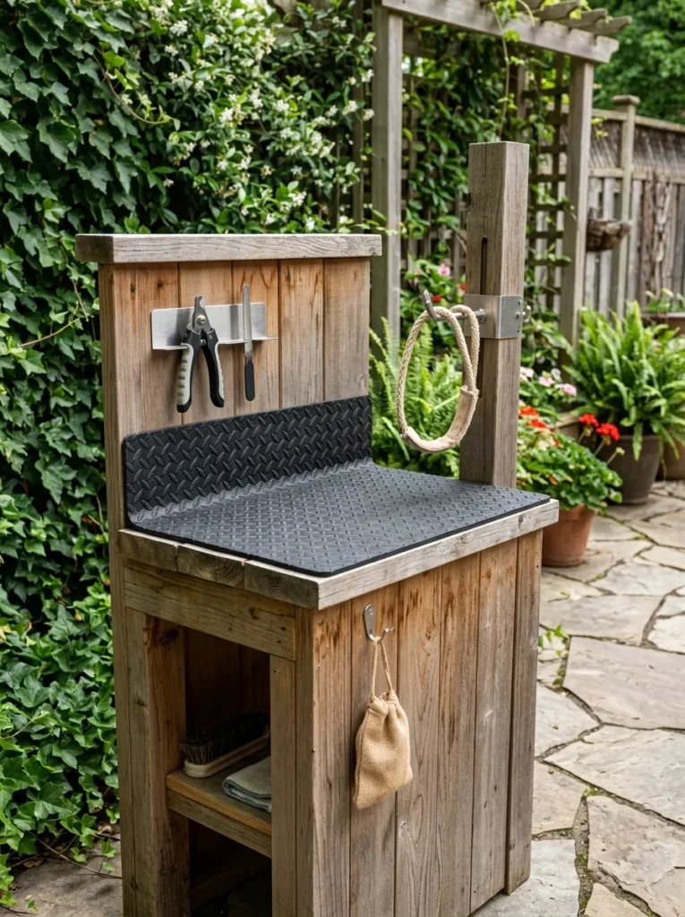 Outdoor Pet Spa Ideas
