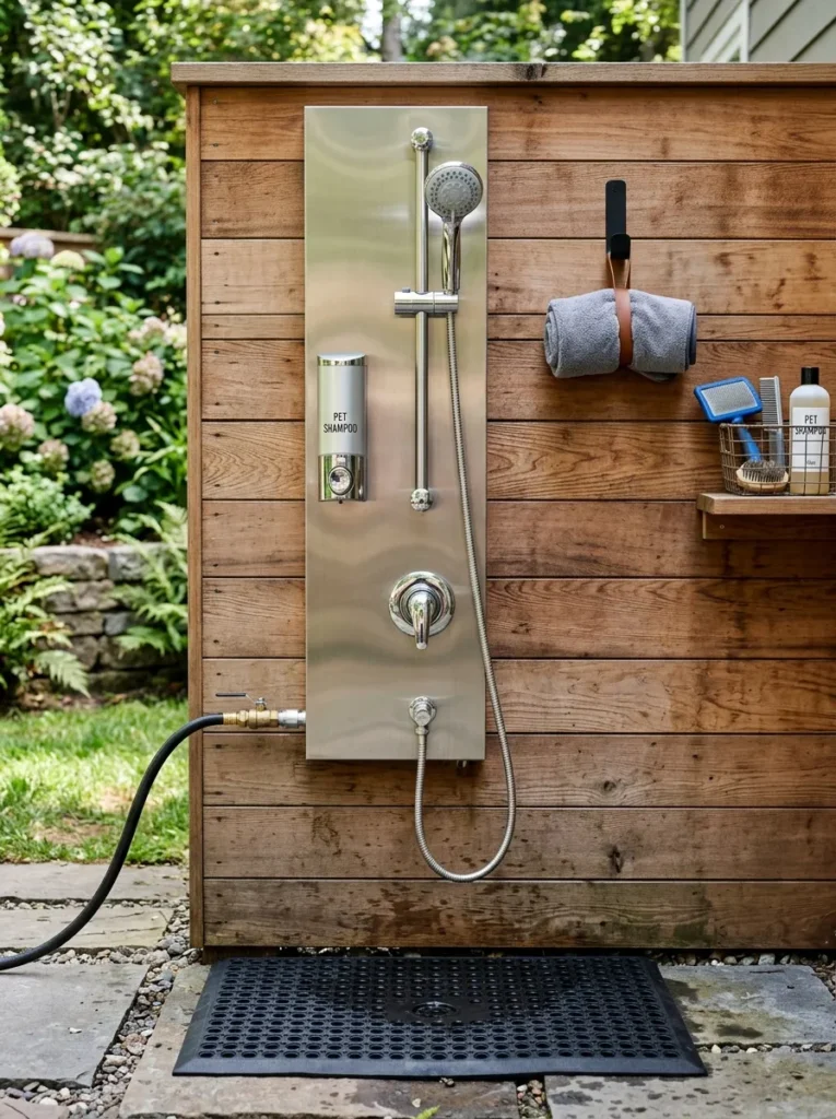 Outdoor Pet Spa Ideas