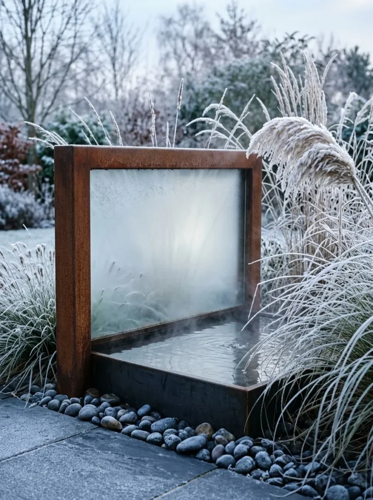 Winter Dog Garden