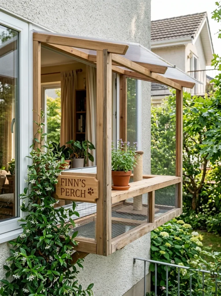 Outdoor Cat Enclosure Ideas