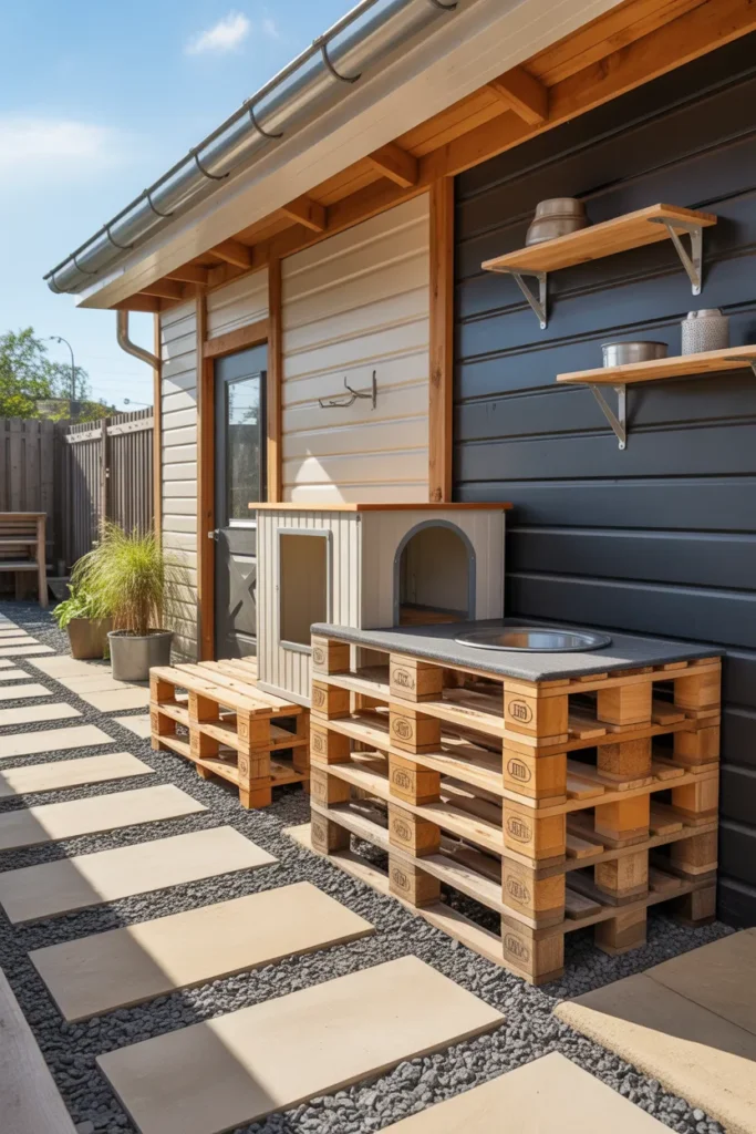 Pallet Cat Shelter