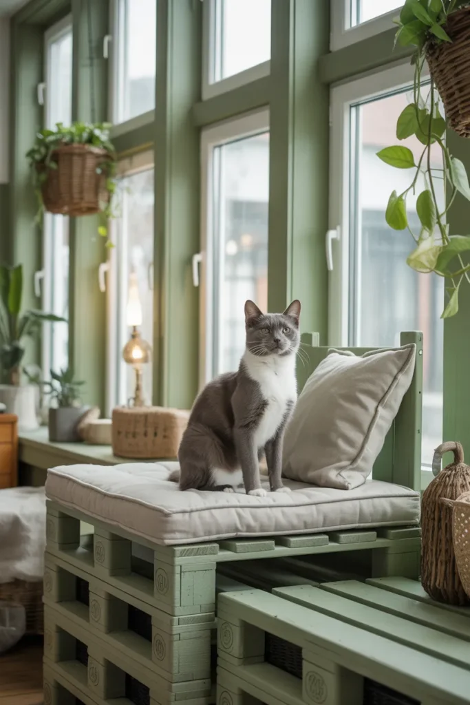 Pallet Cat Furniture